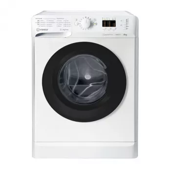 Indesit MTWSA 61294 WK EE veļas mazgājamā mašīna, priekšējā ielāde, 6 kg, 1151 RPM, balta