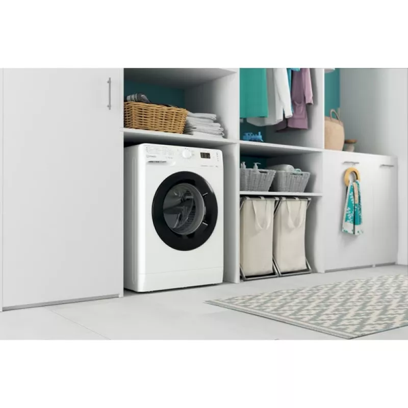 Indesit MTWSA 61294 WK EE veļas mazgājamā mašīna, priekšējā ielāde, 6 kg, 1151 RPM, balta