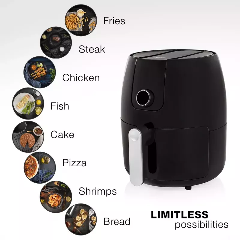Princess Aerofryer XXL 182025 digitālā gaisa fritētāja 4.5L