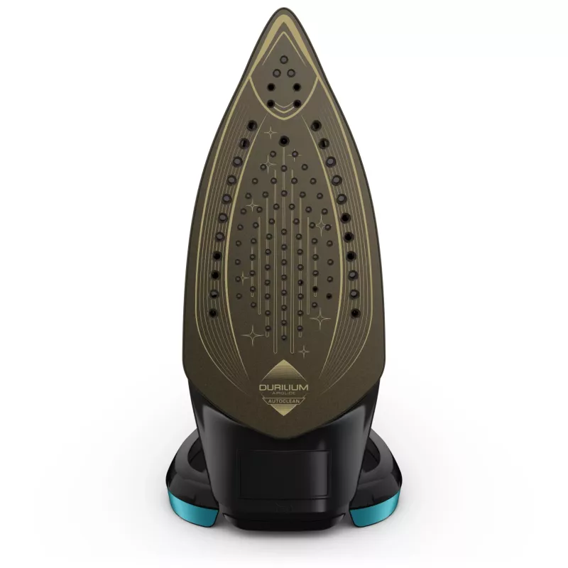 Tefal Puregliss FV8066 sausā un tvaika gludeklis ar Durilium AirGlide Autoclean zoli 3000 W Melns, Zils