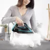 Tefal Puregliss FV8066 sausā un tvaika gludeklis ar Durilium AirGlide Autoclean zoli 3000 W Melns, Zils