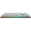 Alienware Tri-Mode AW920K spēļu tastatūra, USB + RF bezvadu + Bluetooth, balta