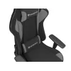 Spēļu krēsls GENESIS NITRO 440 G2 polsterēts sēdeklis Melns Pelēks Maks. svars 120 kg