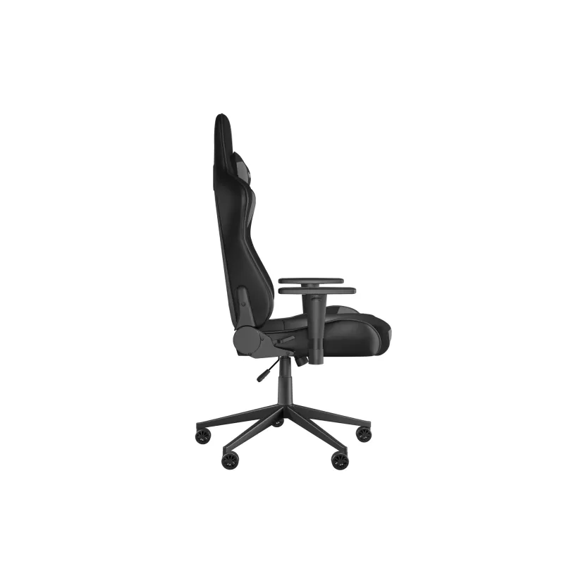 Spēļu krēsls GENESIS NITRO 440 G2 polsterēts sēdeklis Melns Pelēks Maks. svars 120 kg