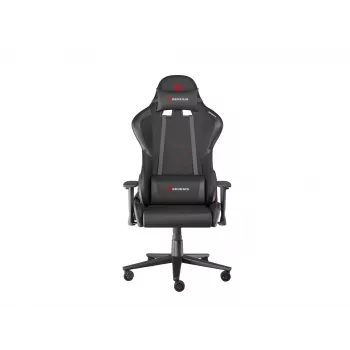 GENESIS Nitro 550 G2 universāls spēļu krēsls, polsterēts sēdeklis, melns