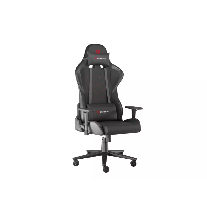 GENESIS Nitro 550 G2 universāls spēļu krēsls, polsterēts sēdeklis, melns