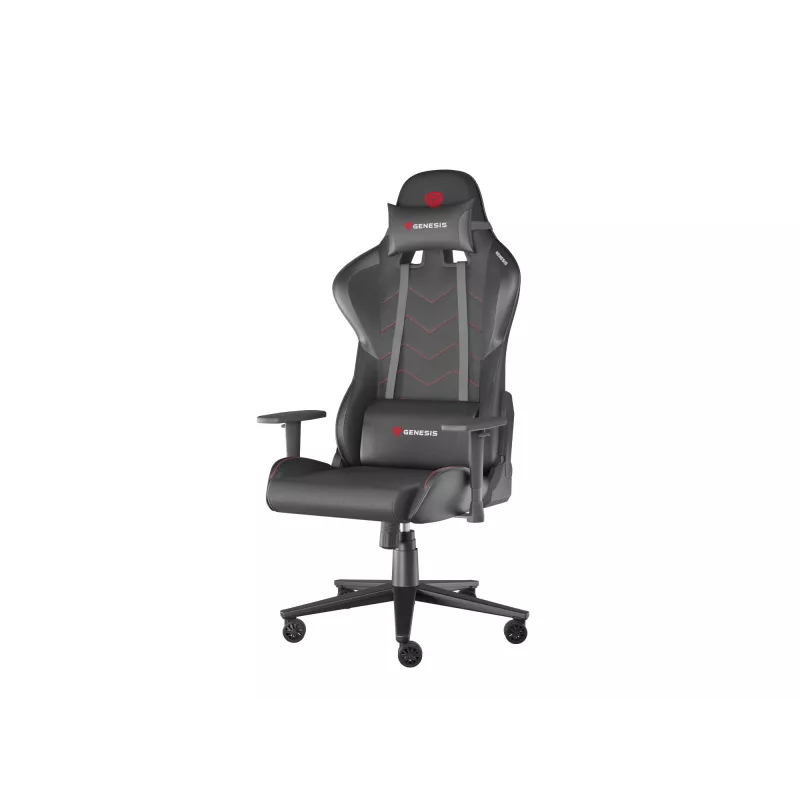 GENESIS Nitro 550 G2 universāls spēļu krēsls, polsterēts sēdeklis, melns