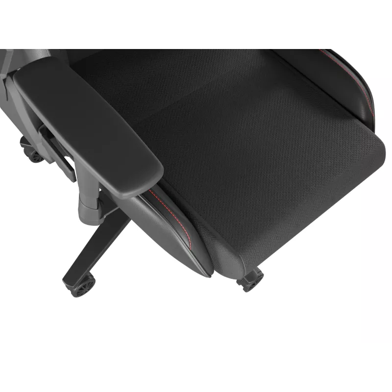 GENESIS Nitro 550 G2 universāls spēļu krēsls, polsterēts sēdeklis, melns