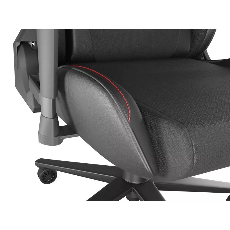 GENESIS Nitro 550 G2 universāls spēļu krēsls, polsterēts sēdeklis, melns