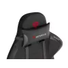 GENESIS Nitro 550 G2 universāls spēļu krēsls, polsterēts sēdeklis, melns