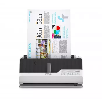 Epson DS-C490 ADF + lokšņu skeneris 600 x 600 DPI A4 Melns, Balts