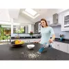 Black & Decker NVC215WA-QW DustBuster bezvadu rokas putekļsūcējs, 0,3 l putekļu tvertne, 1500 mAh litija jonu, mazgājams filtrs, zils/pelēks