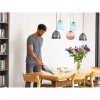 Black & Decker NVC215WA-QW DustBuster bezvadu rokas putekļsūcējs, 0,3 l putekļu tvertne, 1500 mAh litija jonu, mazgājams filtrs, zils/pelēks