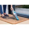 Black & Decker NVC215WA-QW DustBuster bezvadu rokas putekļsūcējs, 0,3 l putekļu tvertne, 1500 mAh litija jonu, mazgājams filtrs, zils/pelēks