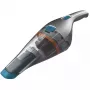 Black & Decker NVC215WA-QW DustBuster bezvadu rokas putekļsūcējs, 0,3 l putekļu tvertne, 1500 mAh litija jonu, mazgājams filtrs, zils/pelēks