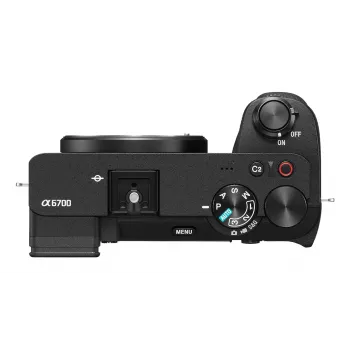Sony α6700 MILC korpuss 27 MP Exmor R CMOS 6192 x 4128 pikseļi Melns