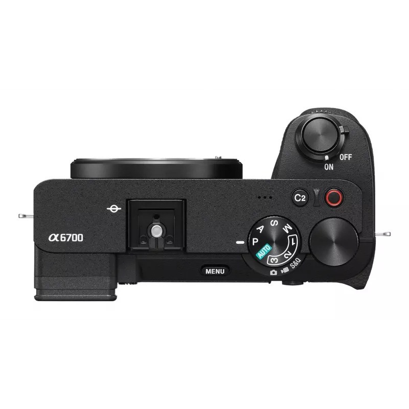Sony α6700 MILC korpuss 27 MP Exmor R CMOS 6192 x 4128 pikseļi Melns