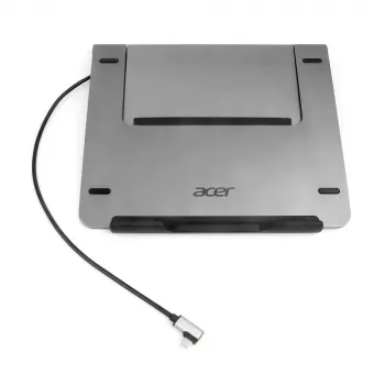 Statīvs klēpjdatoram Acer HP.DSCAB.012 11.6–15.6 collu, sudrabs, 270×45×300 mm, 0.821 kg