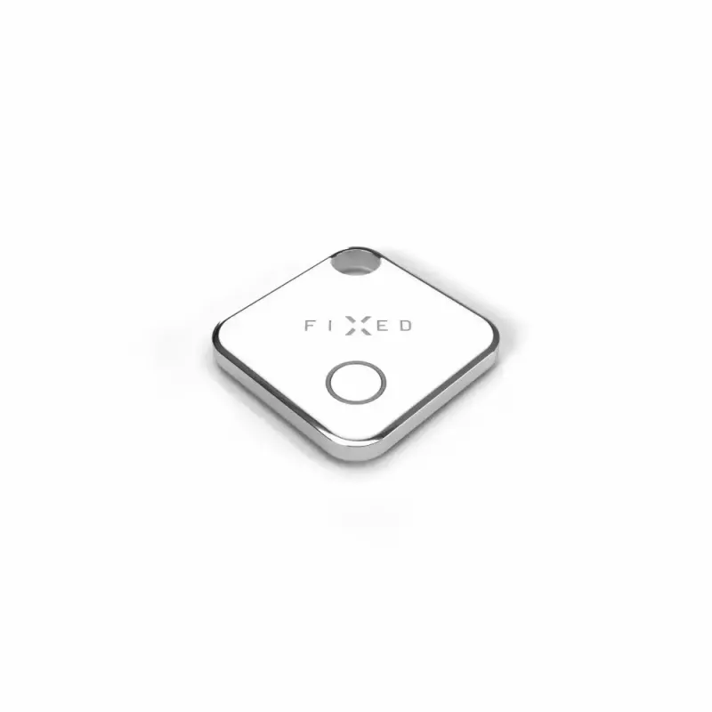 Bluetooth izsekošanas birka FIXED FIXTAG-WH — balta, 11 g