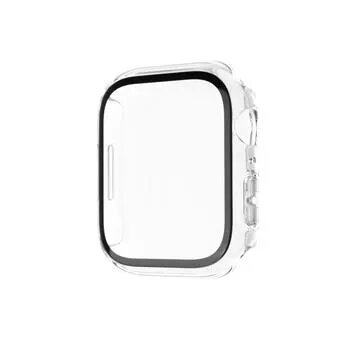 FIXED aizsargstikls Apple Watch 45mm Series 8 — caurspīdīgs polikarbonāts, pilns rāmis