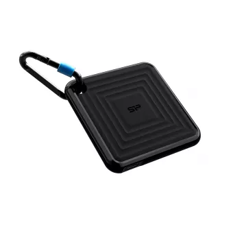 SILICON POWER PC60 2TB portatīvais SSD, USB 3.2, melns