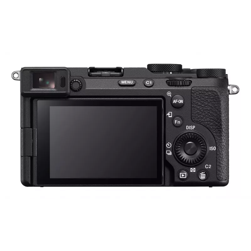 Sony Alpha 7C II ILCE7CM2B kompaktā pilnkadra fotokamera (tikai korpuss), 33 MP CMOS, 3 collu (7,62 cm) TFT ekrāns, melna