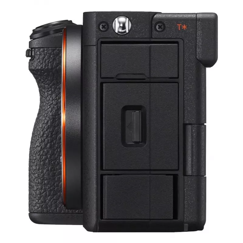 Sony Alpha 7C II ILCE7CM2B kompaktā pilnkadra fotokamera (tikai korpuss), 33 MP CMOS, 3 collu (7,62 cm) TFT ekrāns, melna