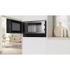Iebūvējamā solo mikroviļņu krāsns Bosch Serie 8 BFL7221B1 — 900 W, 21 L, skārienjutīga vadība, melna