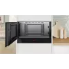 Iebūvējamā solo mikroviļņu krāsns Bosch Serie 8 BFL7221B1 — 900 W, 21 L, skārienjutīga vadība, melna