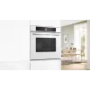 Iebūvējamā elektriskā cepeškrāsns Bosch HBG7721W1S, pirolīzes tīrīšana, balta