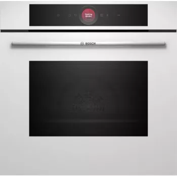 Iebūvējamā elektriskā cepeškrāsns Bosch HBG7721W1S, pirolīzes tīrīšana, balta