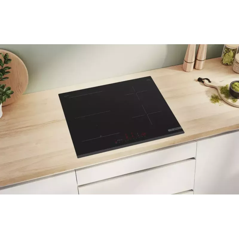 Bosch PVS63KHC1Z Iebūvējamā indukcijas plīts virsma, 4 zonas, skārienvadība