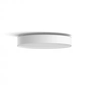 Philips Hue White ambience Enrave lielā griestu lampa, viedā griestu lampa, Bluetooth, Balta, LED, Metāls, Nenomaināmas spuldzes