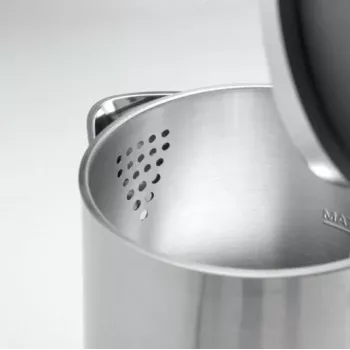 Gorenje K15DWS elektriskā tējkanna 1.5 L 2200 W Melna, Nerūsējošais tērauds