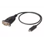 ATEN UC232C USB-C uz RS-232 pārveidotājs, 0.45 m, melns