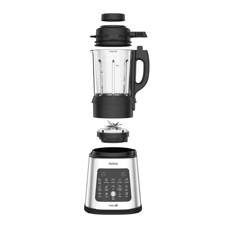 Tefal Perfectmix Cook BL83SD 1.75 L Blenderis 1400 W Melns, Nerūsējošs tērauds