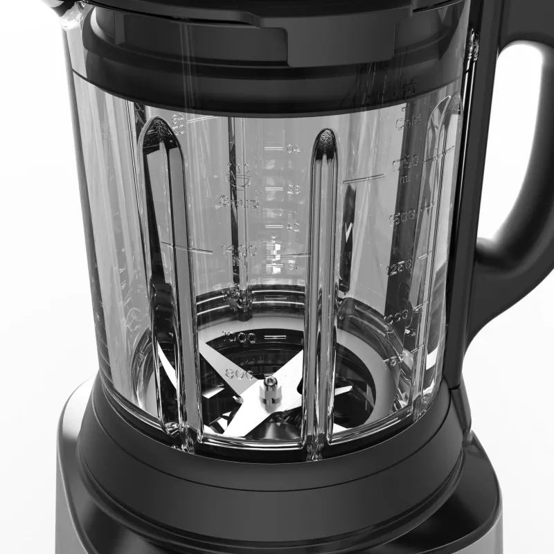 Tefal Perfectmix Cook BL83SD 1.75 L Blenderis 1400 W Melns, Nerūsējošs tērauds