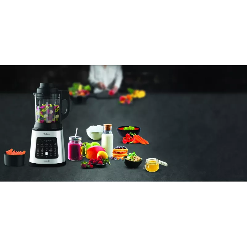 Tefal Perfectmix Cook BL83SD 1.75 L Blenderis 1400 W Melns, Nerūsējošs tērauds
