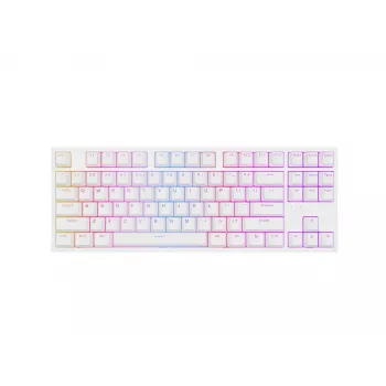 GENESIS Thor 404 TKL tastatūra Gaming USB QWERTY US International Balta