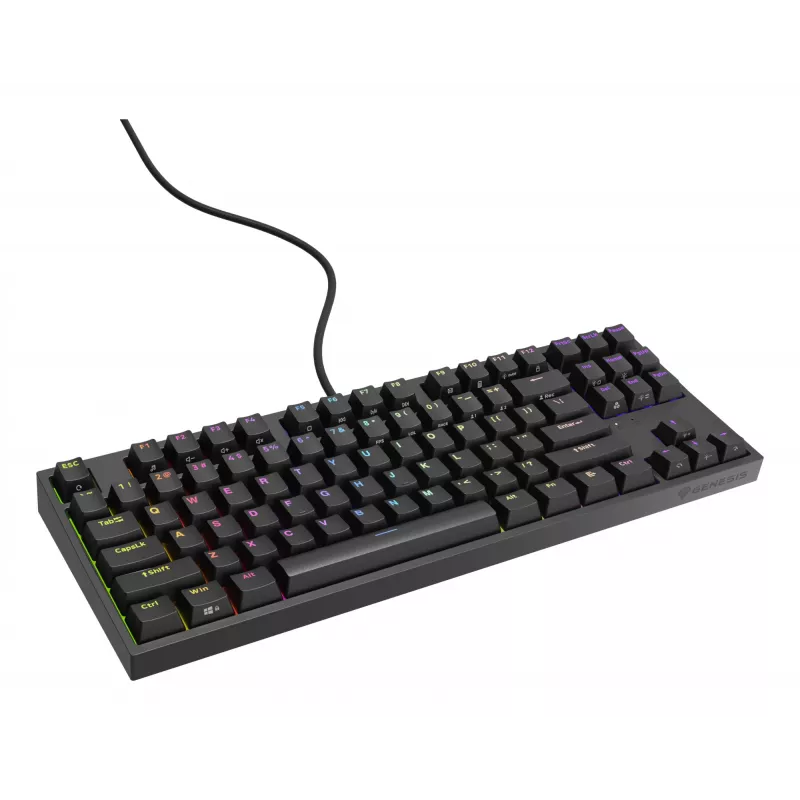 GENESIS Thor 404 TKL tastatūra Gaming USB QWERTY US English Melna