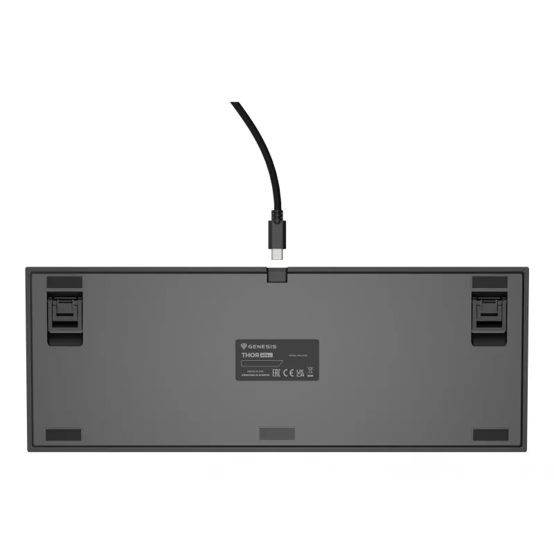 GENESIS Thor 404 TKL tastatūra Gaming USB QWERTY US English Melna