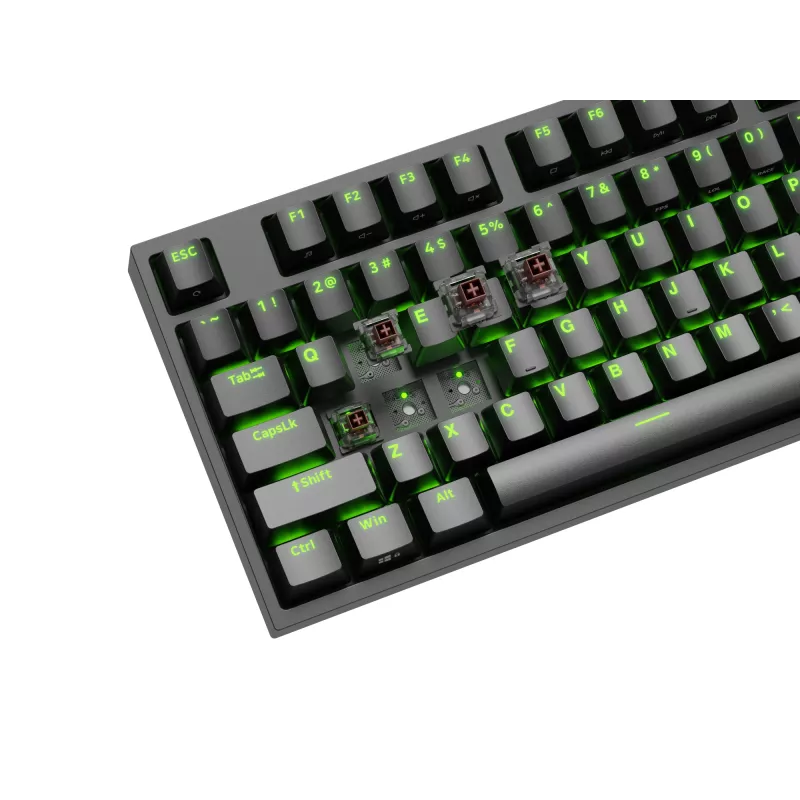 GENESIS Thor 404 TKL tastatūra Gaming USB QWERTY US English Melna
