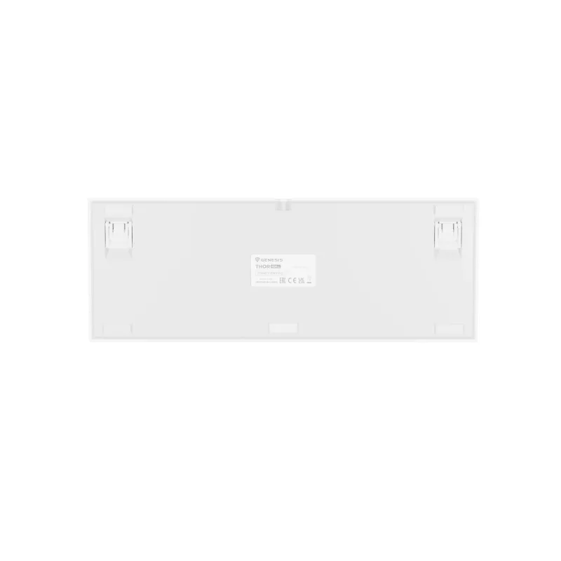 GENESIS Thor 404 TKL spēļu tastatūra USB QWERTY US International Balta