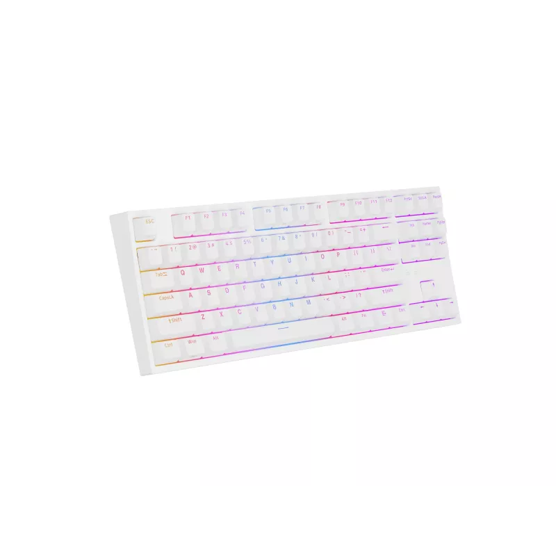 GENESIS Thor 404 TKL spēļu tastatūra USB QWERTY US International Balta