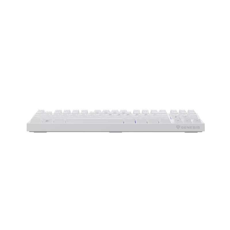 GENESIS Thor 404 TKL spēļu tastatūra USB QWERTY US International Balta
