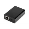 DIGITUS Gigabit PoE+ Sadalītājs, 10/100/1000 Mbps, 24W Ieeja: 802.3at PoE, Izeja: 5V/2A, 9V/2A, 12V/2A, plastmasas korpuss, melns