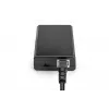 DIGITUS Gigabit PoE+ Sadalītājs, 10/100/1000 Mbps, 24W Ieeja: 802.3at PoE, Izeja: 5V/2A, 9V/2A, 12V/2A, plastmasas korpuss, melns