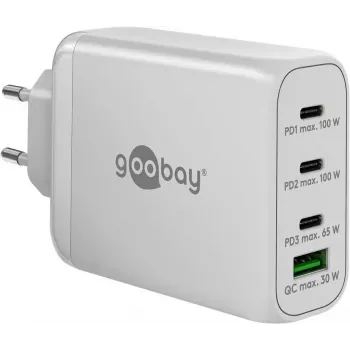 Goobay Charger 65556 iekštelpu ātrās uzlādes lādētājs klēpjdatoriem un viedtālruņiem
