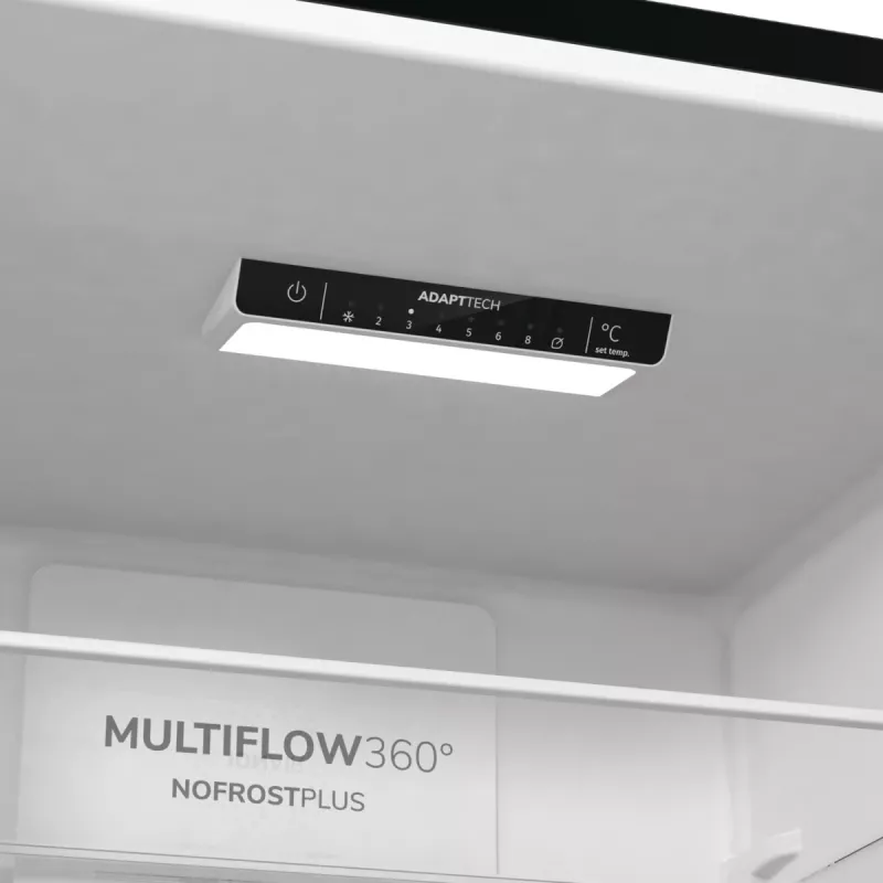 Gorenje NRK6202EBXL4 ledusskapis ar saldētavu, brīvi stāvošs, 331 L, melns