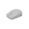 Bezvadu pele Lenovo Compact Mouse Arctic Grey — ambidextra, RF bezvadu, 1000 DPI, 3 pogas, ar bateriju